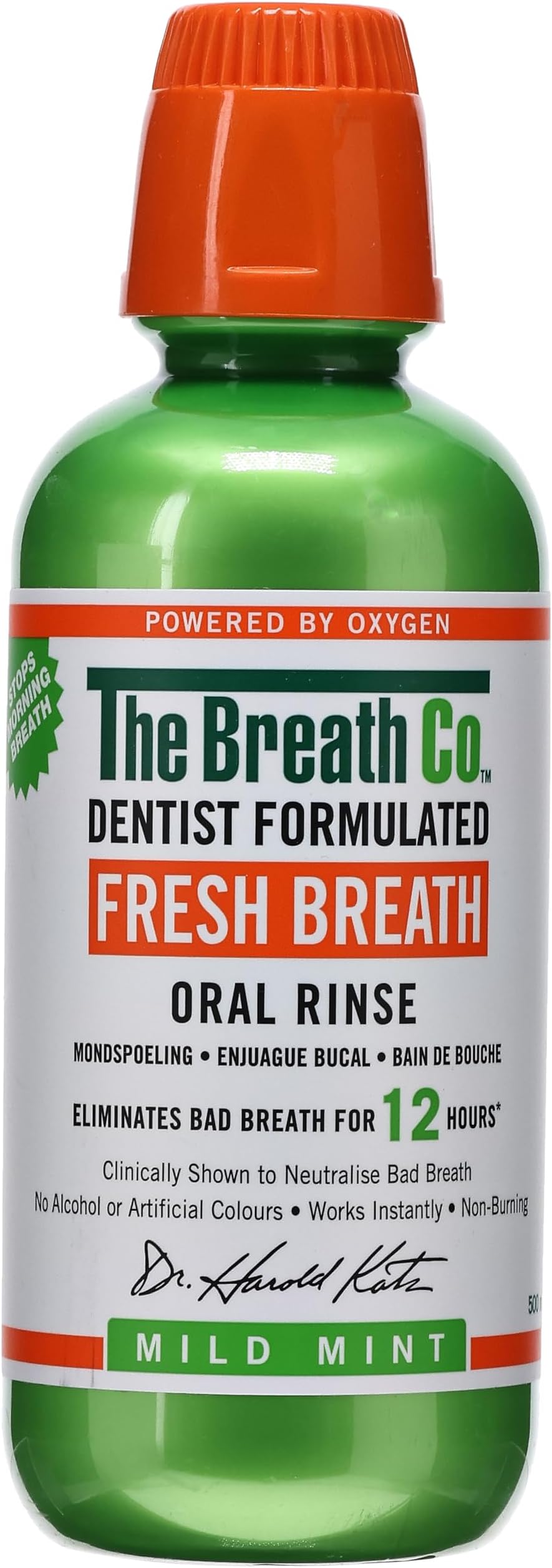 TheraBreath Oral Rinse with Dosage Cap-16 oz