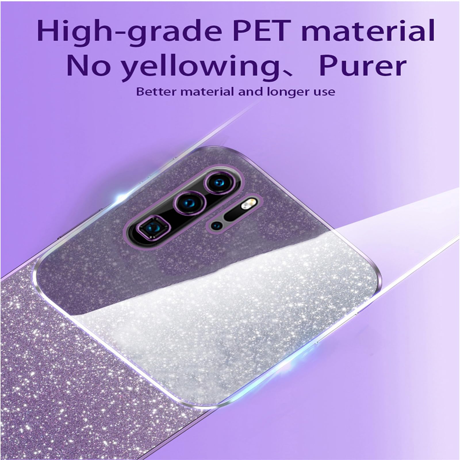 GiiYoon Cover Compatibile con Huawei P30 Pro Custodia in Silicone, Custodia Antiurto Custodia Sottile in Silicone con Strato Interno in Fibra e