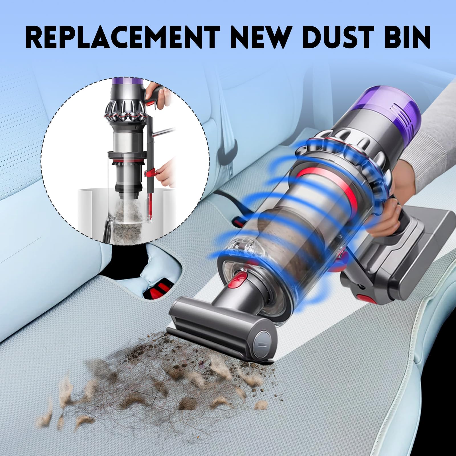 Amazon.com: Dust Bin Replacement Compatible with Dyson V11 Animal