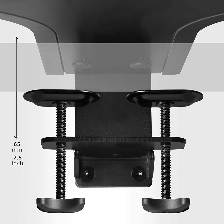 Postazione Di Lavoro Regolabile Duronic DM05D18 – Scrivania Per PC Con Piattaforma 55x53cm E Altezza 15-42cm, Per Lavorare In Piedi O Seduti