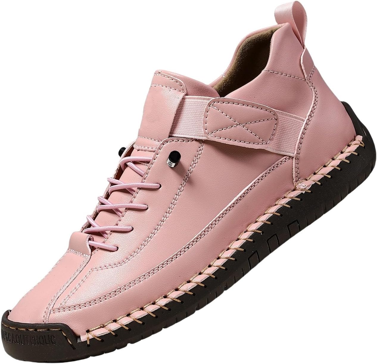 Leather Shoes for Men Loafers Leather Boots Casual Dress Driving Mens Boat Shoes Slip On Sneakers, Business Work Office Shoe Fashion Comfortable Adjustable Handmade