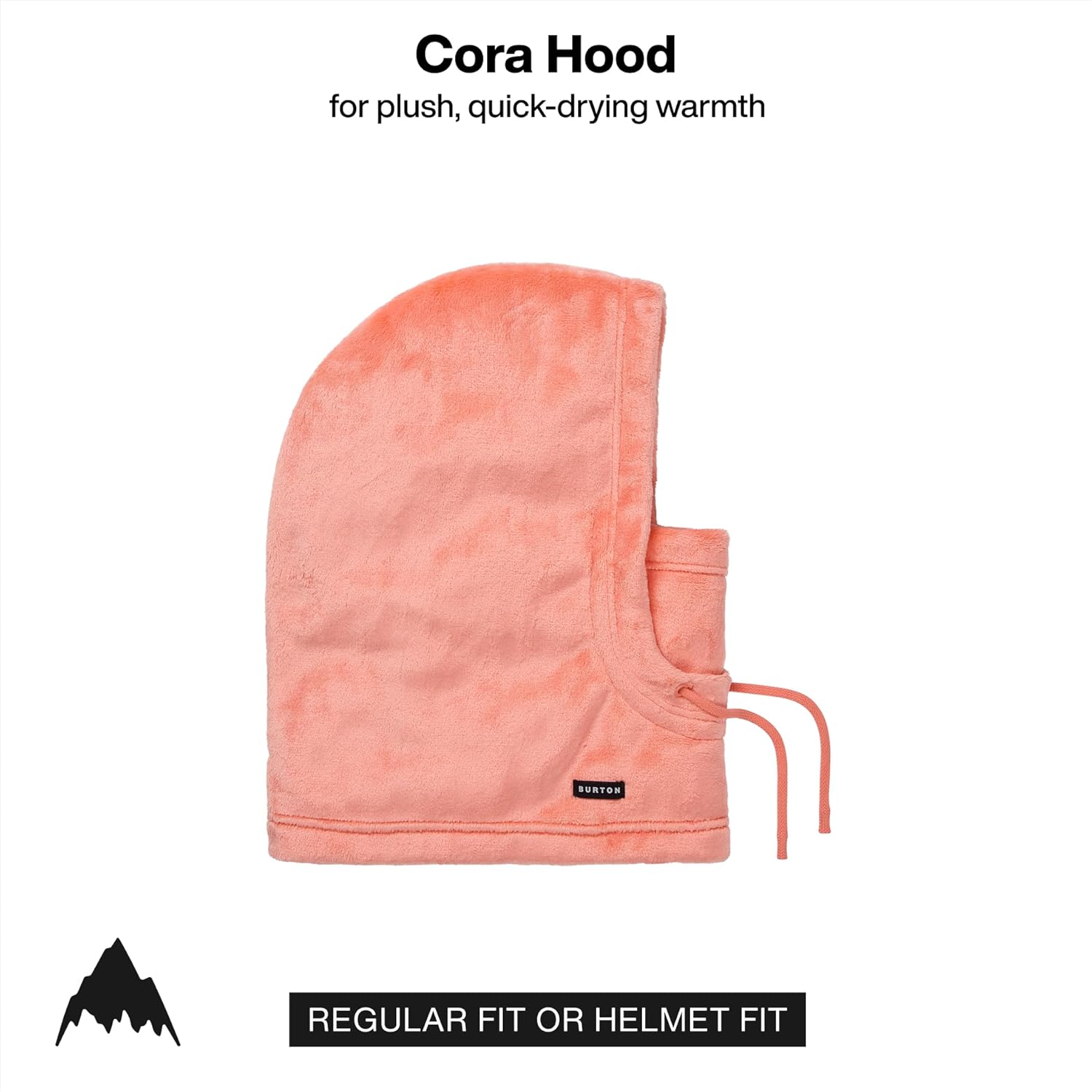 Burton Women’s Cora Fleece Hood – Balaclava-Style Hood & Winter Face Mask - Image 2