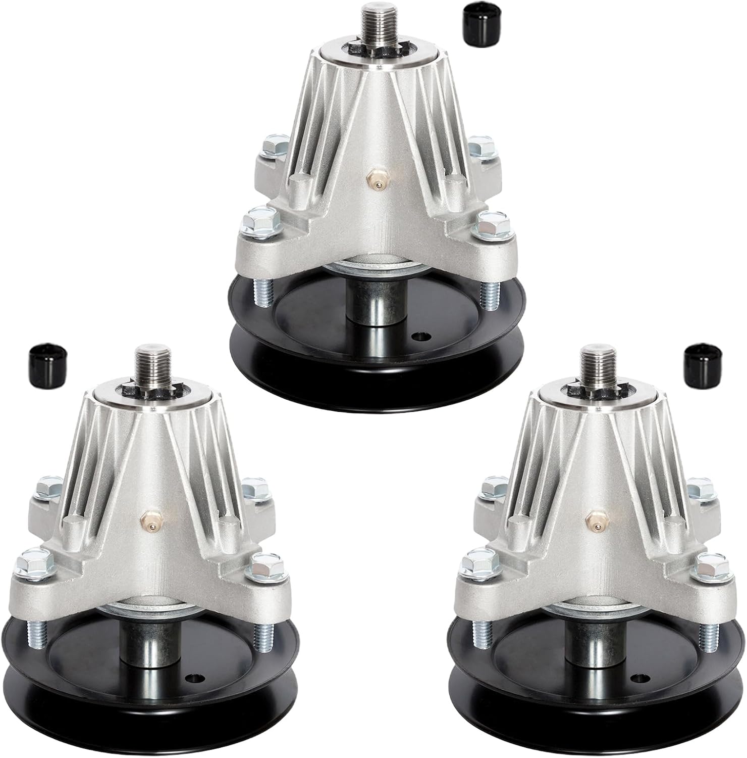 618-06981 918-06981 Spindle Assembly - Fits 50 Inch Mower Decks Cub Ca det XT1-LT50 XT2-LX50 XT1 LT50 XT2 LX50 MTD Columbia CYT5023SE Troy Bilt TB2350 (3-Pack)