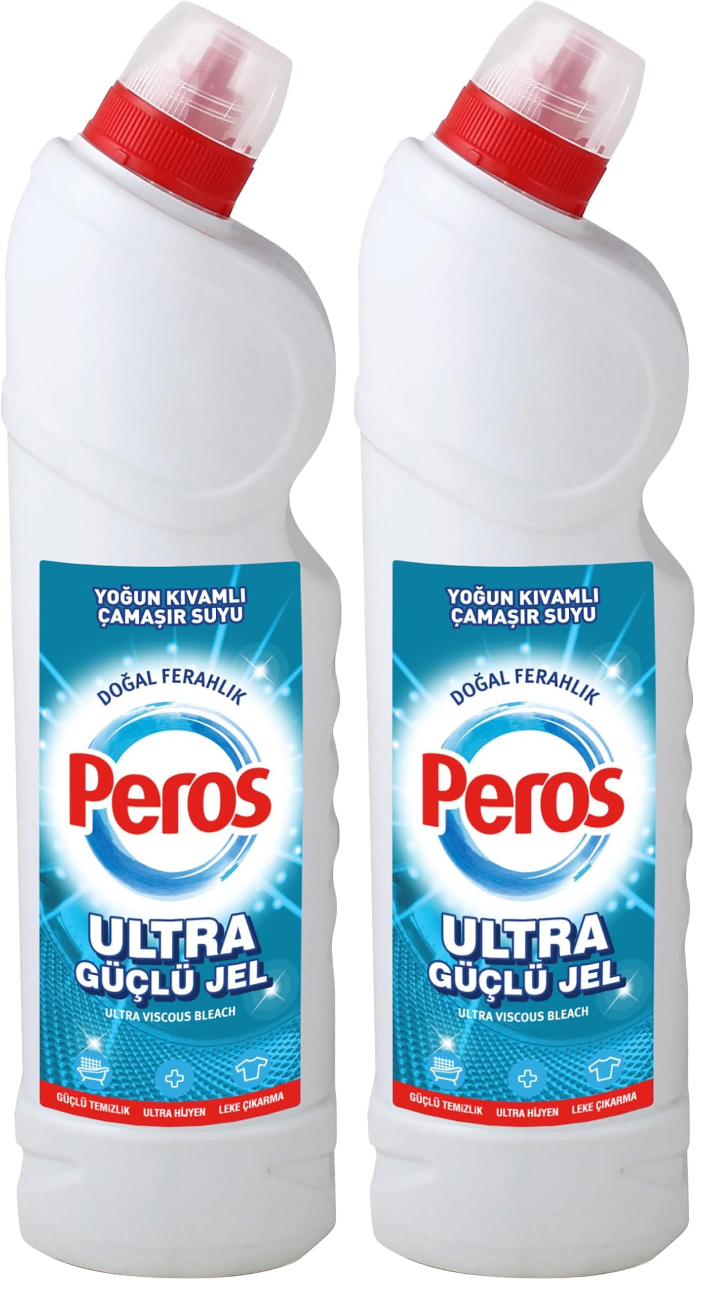 PEROS 750 ml Ultra Çamaşır Suyu Doğal 2li paket
