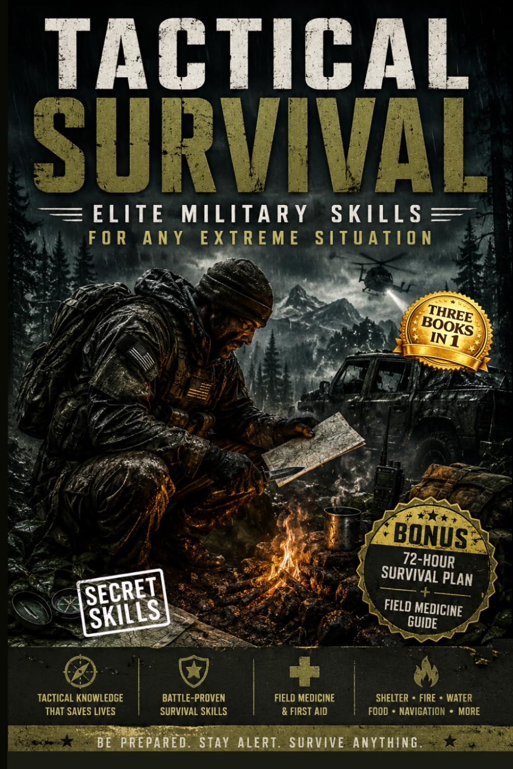 TACTICAL SURVIVAL: Elite Military Skills for Any Extreme Situation