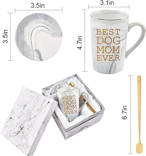 Miniatura 13 de Regalos para el día de la madre para mamá de hija e hijo, regalos para la mejor mamá del perro, regalo para amantes de los perros para mujeres, idea