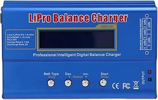 Entatial Multifunctional Balance Charger, Terminable Charging Lipo Balance Charger Long Battery Life for Outdoors for Home for Daily for Work