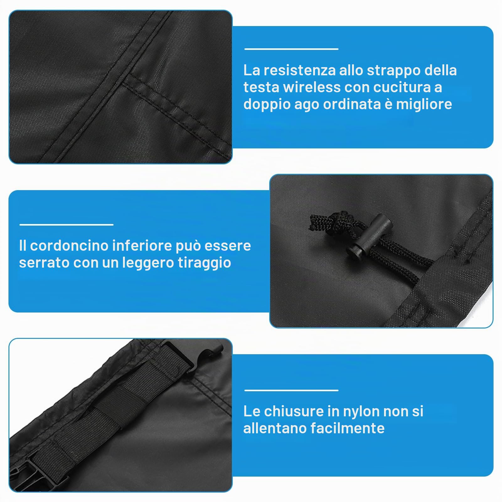 GBKDQQ Custodia Protettiva per TV Esterno 40-42 Pollici 210D Oxford PVC Impermeabile Heavy Duty