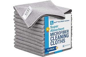 12" x 12" MW Pro Multi-Surface Microfiber Cleaning Cloths