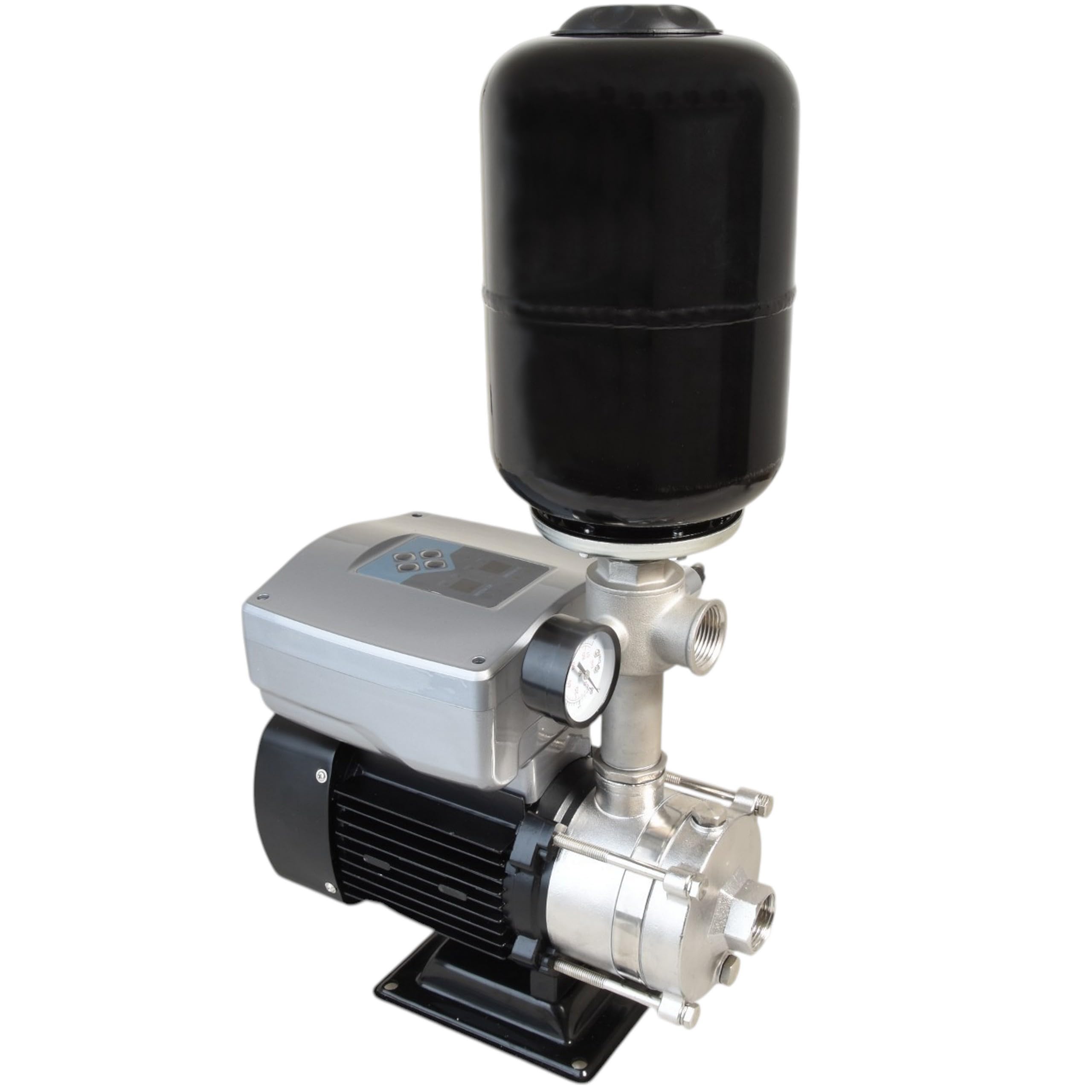 Intelligente Wasserpumpe ALPINOX PRO 2 AUTO (750 W 5400 l/h Förderhöhe 54m) - mit Inverter Frequenzumrichter - Membrankessel - Leise Betrieb - Moderne Gartenpumpe Hauswasserautomat - Trockenlaufschutz