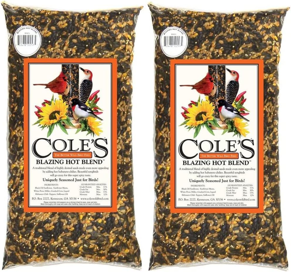 Cole's HM20 Hot Meats Bird Seed, 20Pound