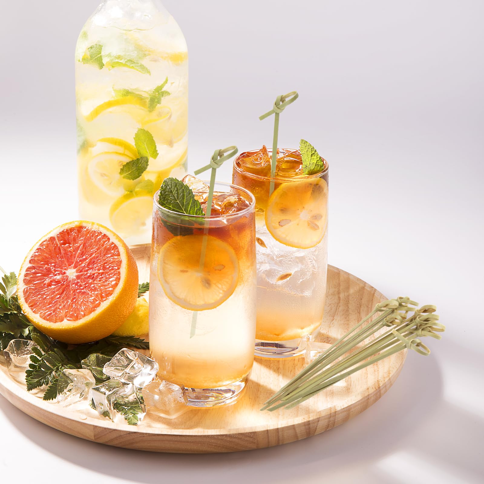 Pic Aperitif 12 cm Bambou Naturel Cure Dent Decoratif Aperitif pour Restauration Mariage
