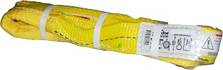 Ancra Cargo 20-EE2-9802X20 20-Ee2-9802X20-2 X 20' Eye Polyester Lifting Sling, 2-Ply W/Tapered Loops, Yellow