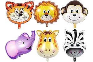 Jungle Safari Animal Balloons Party Decorations