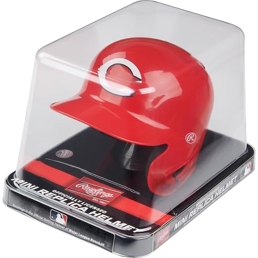 Rawlings | Official MLB Mini Replica Baseball Helmet | Display Stand Included | All MLB Teams