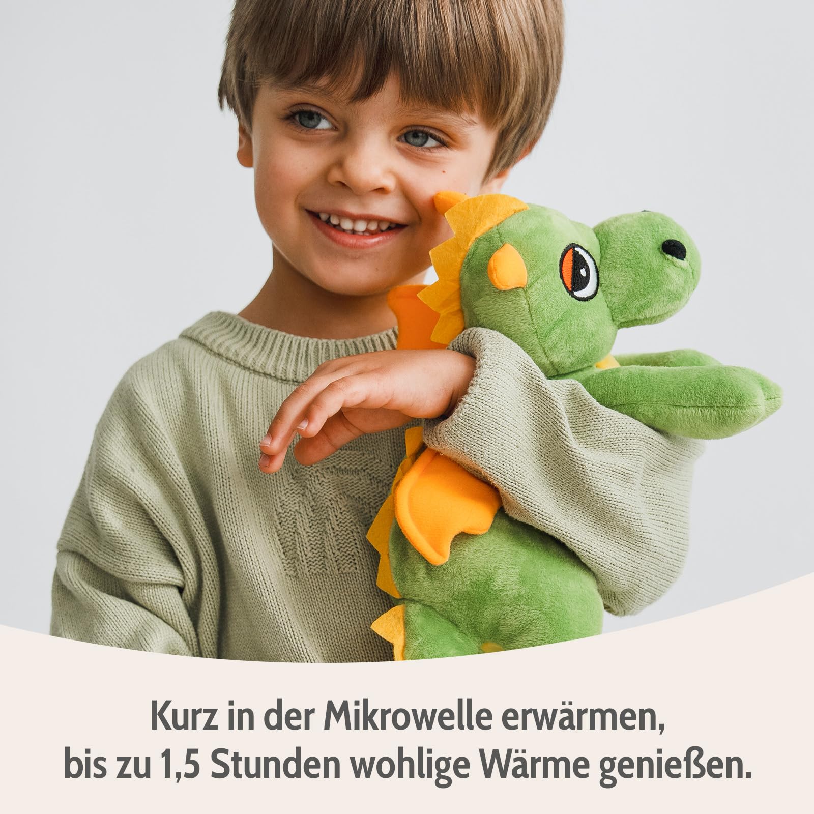 Habibi Plush Calor Dragón Verde