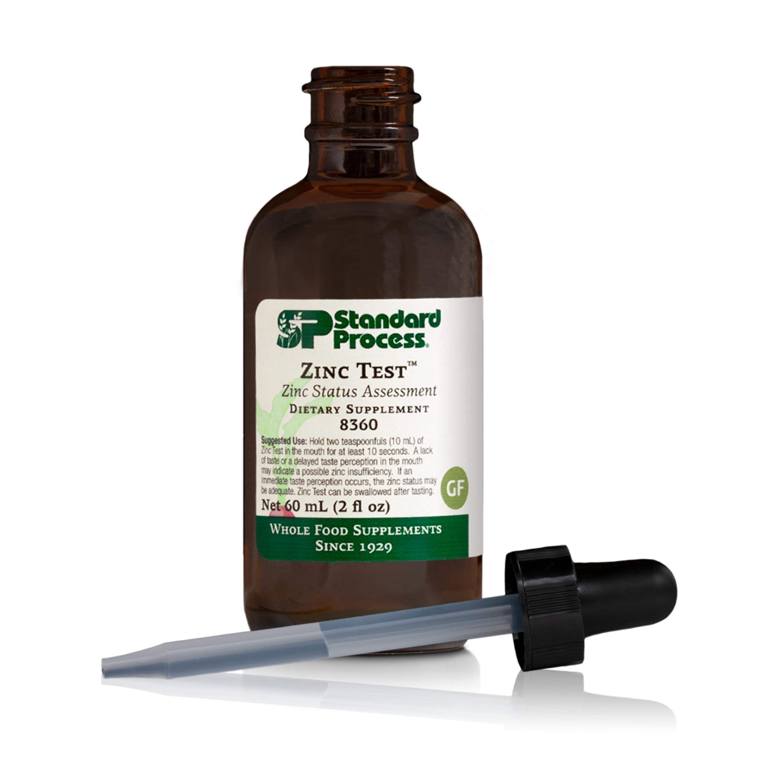 Standard Process Zinc Test, Zinc Status Assessment Supplement, 2 fl oz