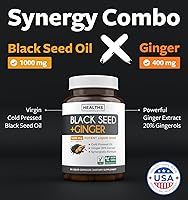 Vista 36 de Aceite de semilla negra – 180 cápsulas de cápsulas blandas (sin OMG y vegano) Premium prensado en frío Nigella Sativa que produce aceite de semilla