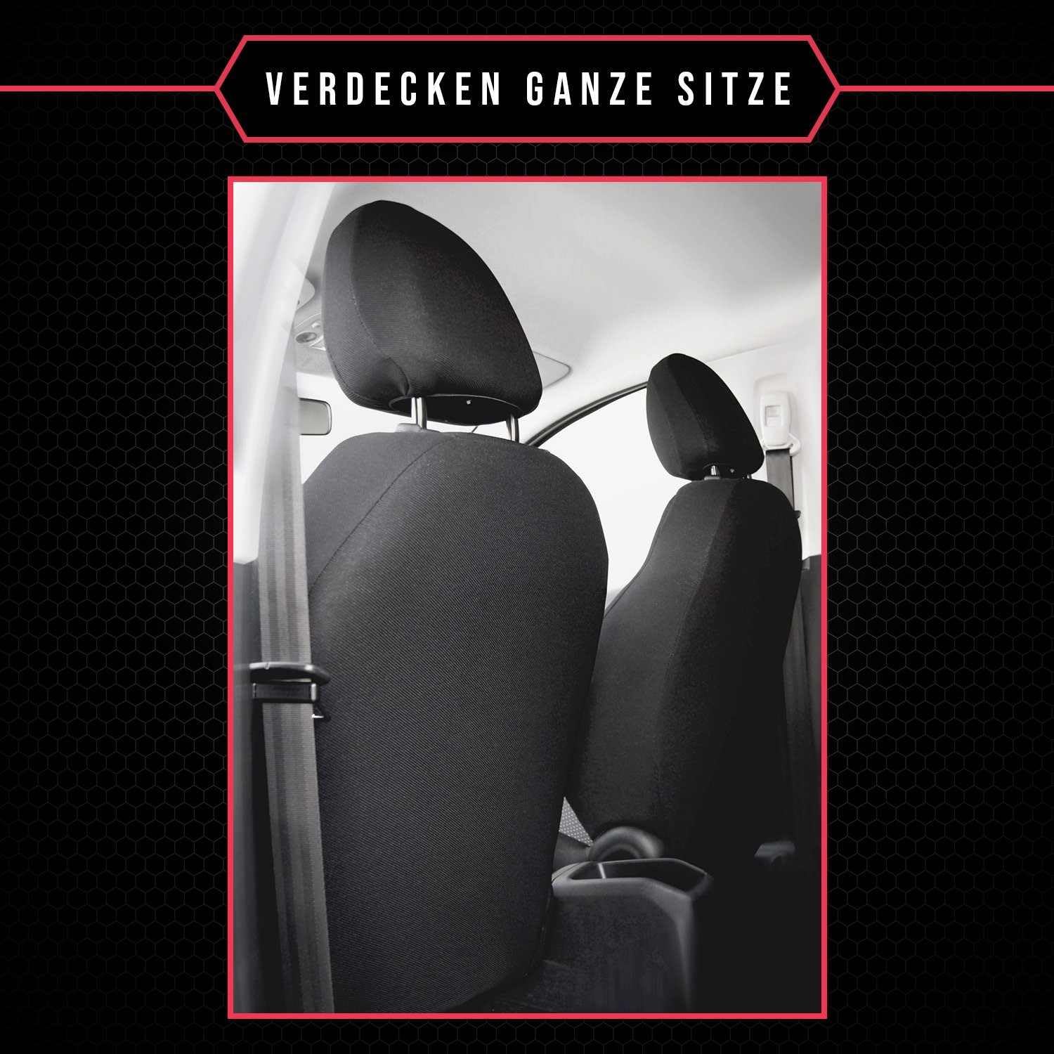 Juego Completo De Fundas Universales Para Asientos De Coche - Protección Antimanchas, Airbag Compatible