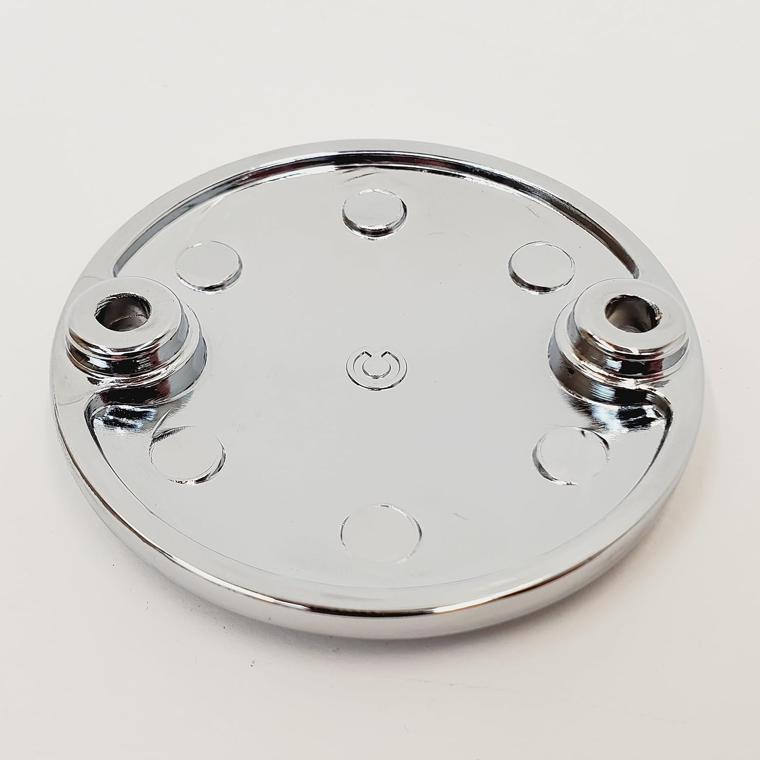 Chrome Smooth Aluminum Timer/Timing Cover for 2017+ Harley M8 Touring (Electra Glide, Road Glide, Street Glide, Road King) & 2018+ Harley Softail M-Eight - Includes Hardware - Replaces HD# 25600098