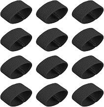Elastic Belt Keepers Strap Organizers | Web Belt Loop Stays, for Backpack Straps, Wide Sashes, Retainer Band