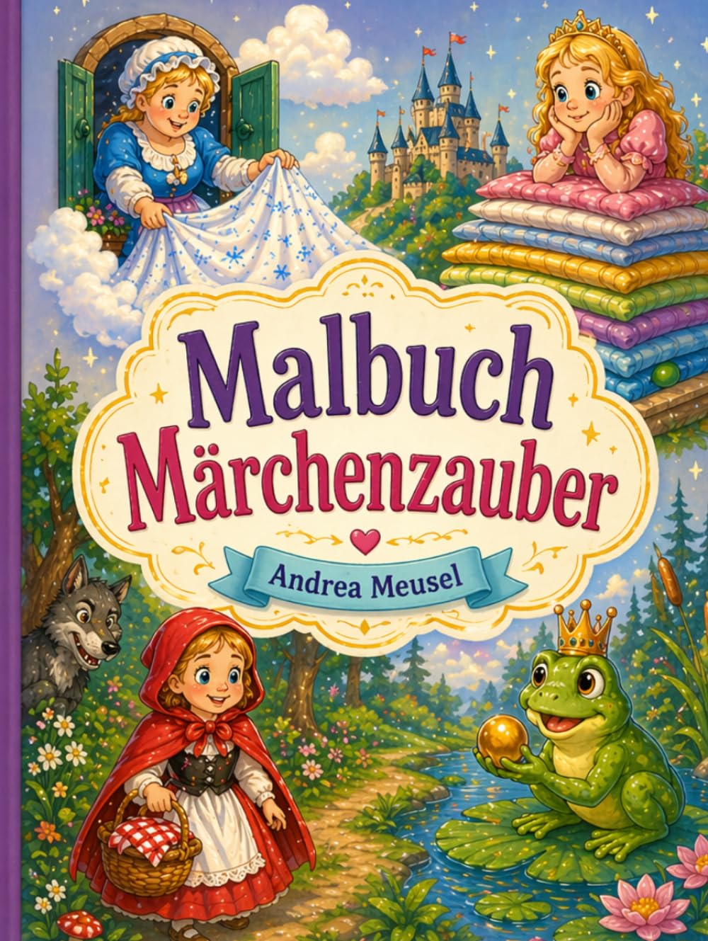 Malbuch Märchenzauber (Die Welt zum Ausmalen)