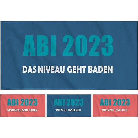 Strandtuch Abi 2023