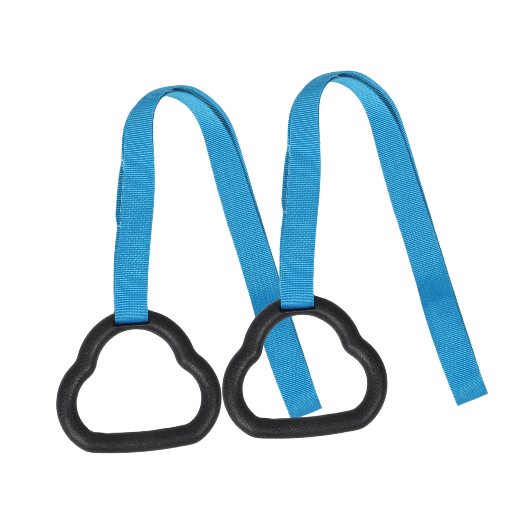 Parliky 1 Pair Gymnastics Rings Non Slip Equipment for Home Workouts Indoor Exercise Accessory for Compact Durable Gym Rings for Active