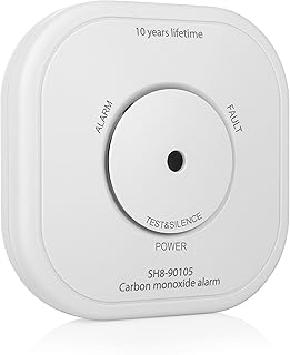 Smartwares Smart Home Pro Funk Kohlenmonoxidmelder/Co Melder - Smartphone-Benachrichtigung, Smarthomefähig, SH8-90105