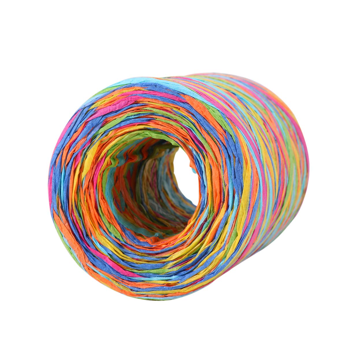 HEALLILY Colored Raffia Ribbon Natural Raffia Straw String for Festival Gifts DIY Decoration and Weaving-image-46