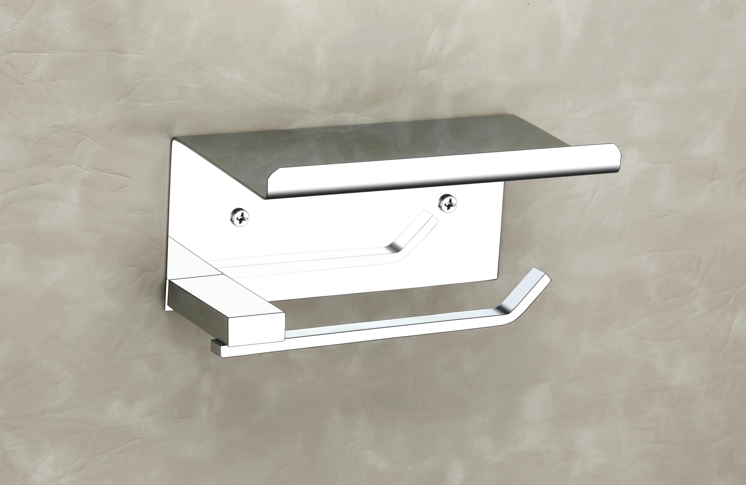ARQUIN 304 Grade Stainless Steel Toilet Paper Holder/Toilet Paper Stand/Bathroom Accessories (Taurus Chrome) (B0D9SCH9WD) Amazon Price History, Amazon Price Tracker