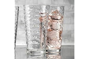Glaver's 10-Piece Highball Glass Set: Elevate Your Beverage Experience