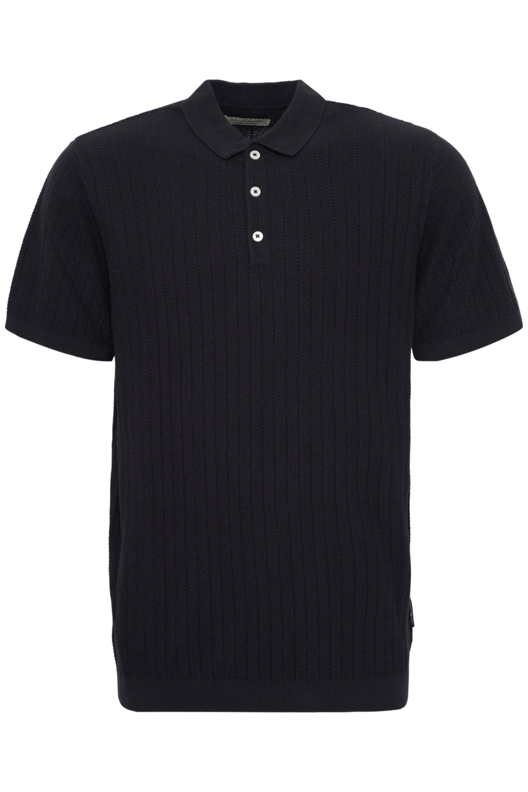 CASUAL FRIDAY CFKarl Polo S Knit - 20504674 Herren Shirt Feinstrick Polo