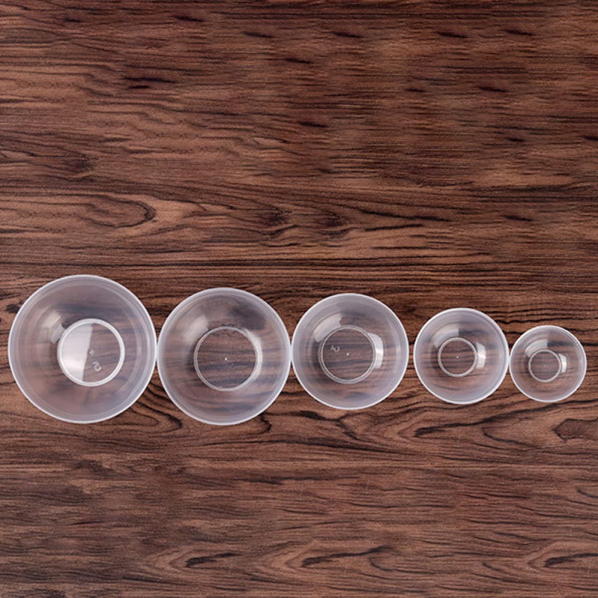 SOESFOUFU Diy Mask Mixing Bowl Set 30pcs Small Face Mask Bowls Safe Pvc Portable