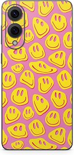Phone Skin Compatible with Samsung Galaxy S25 Edge - Melted Faces - Premium 3M Vinyl Protective Wrap Decal Cover - Easy to Apply | Crafted in The USA by MightySkins