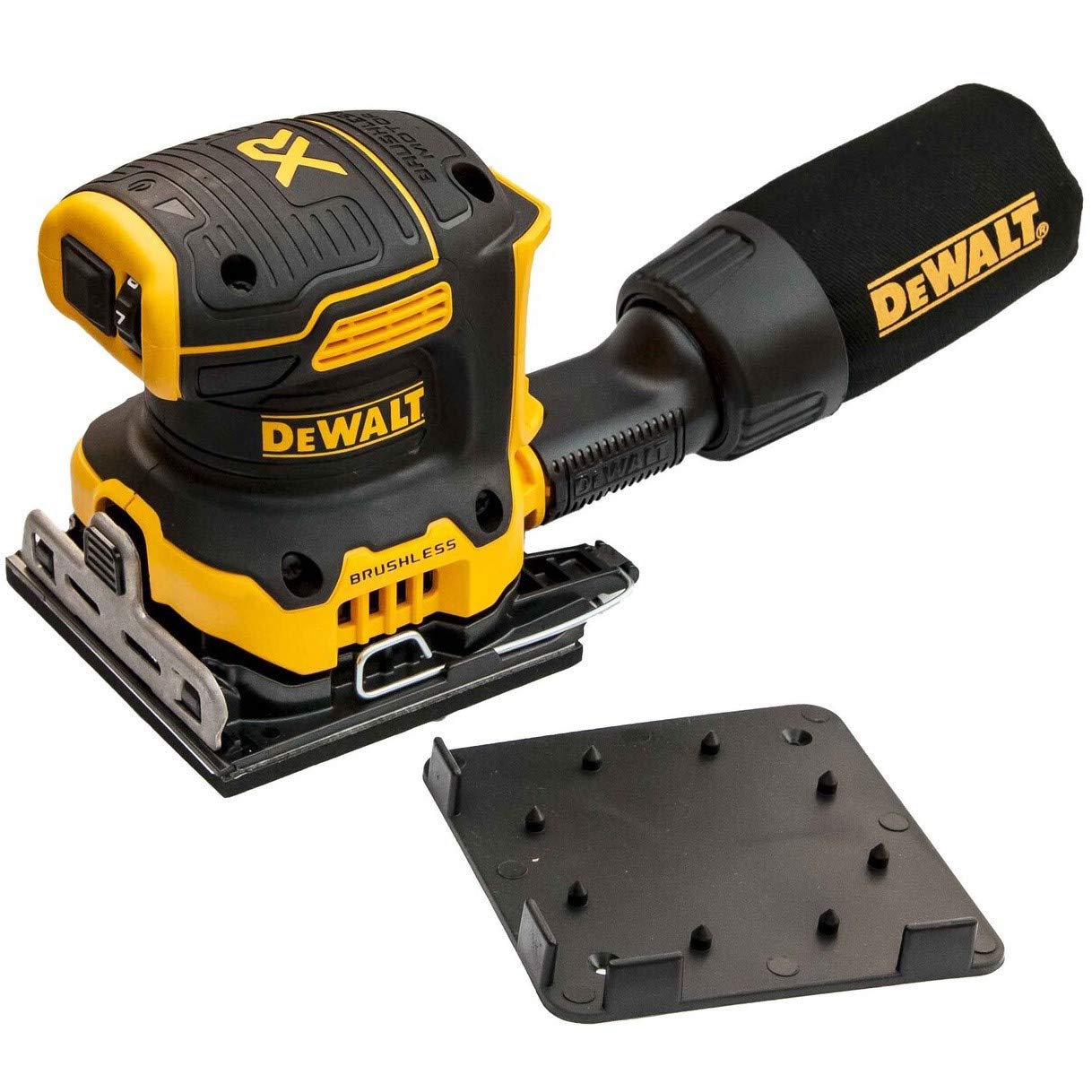 Buy Dewalt DCW200N Cordless Brushless 18v XR 1/4 Sheet Palm Sander +10