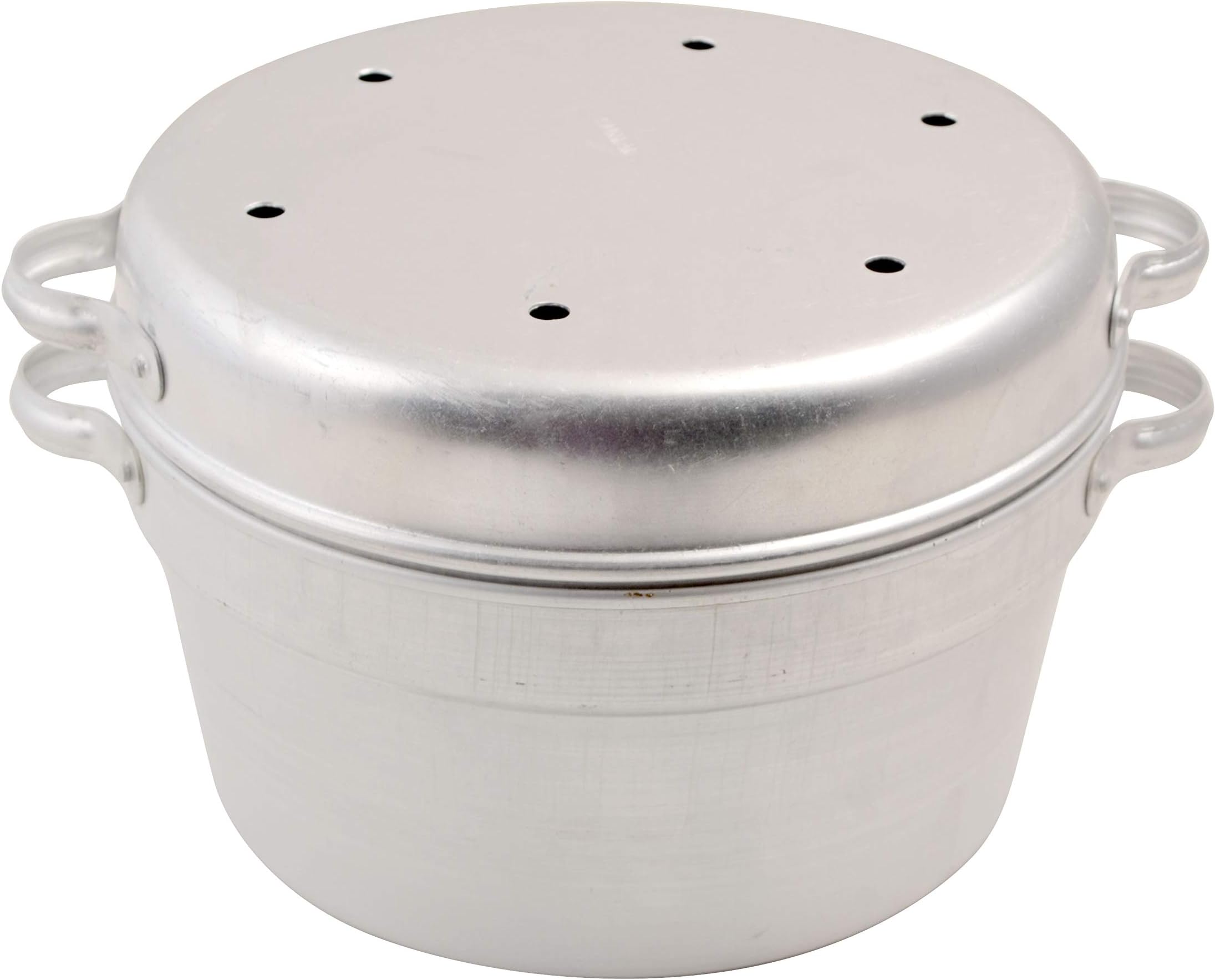 Kitchen Palace Aluminium Big Cake Pot (Silver)
