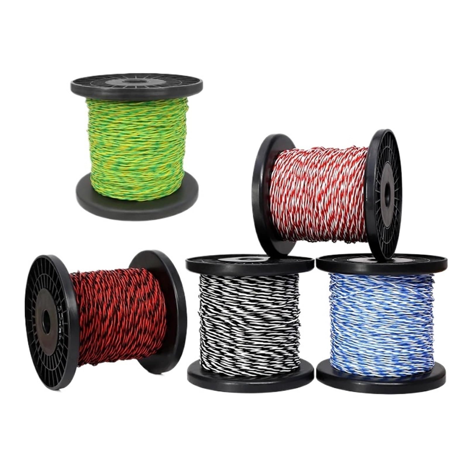1 cable de cobre PTFE de 2/10/50 m de 26-13 AWG FEP aislado resistente par trenzado cable de señal electrónica de 2 pines (rojo y negro, 2 metros, 13 AWG cuadrado de 2,5 mm)
