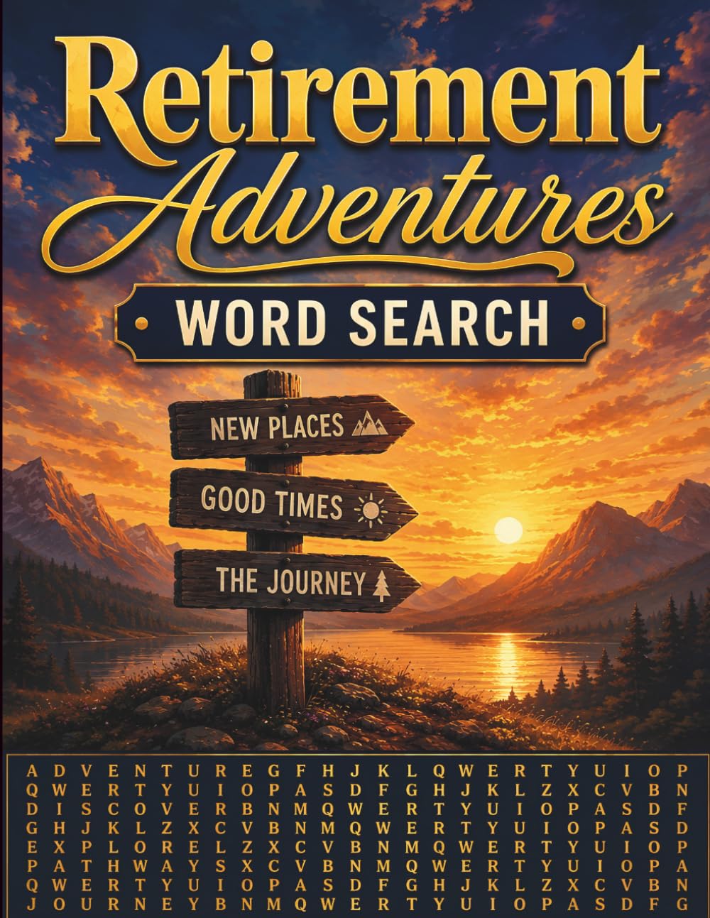 Retirement Adventures Word Search: The Best Adventures Are Yet to Come