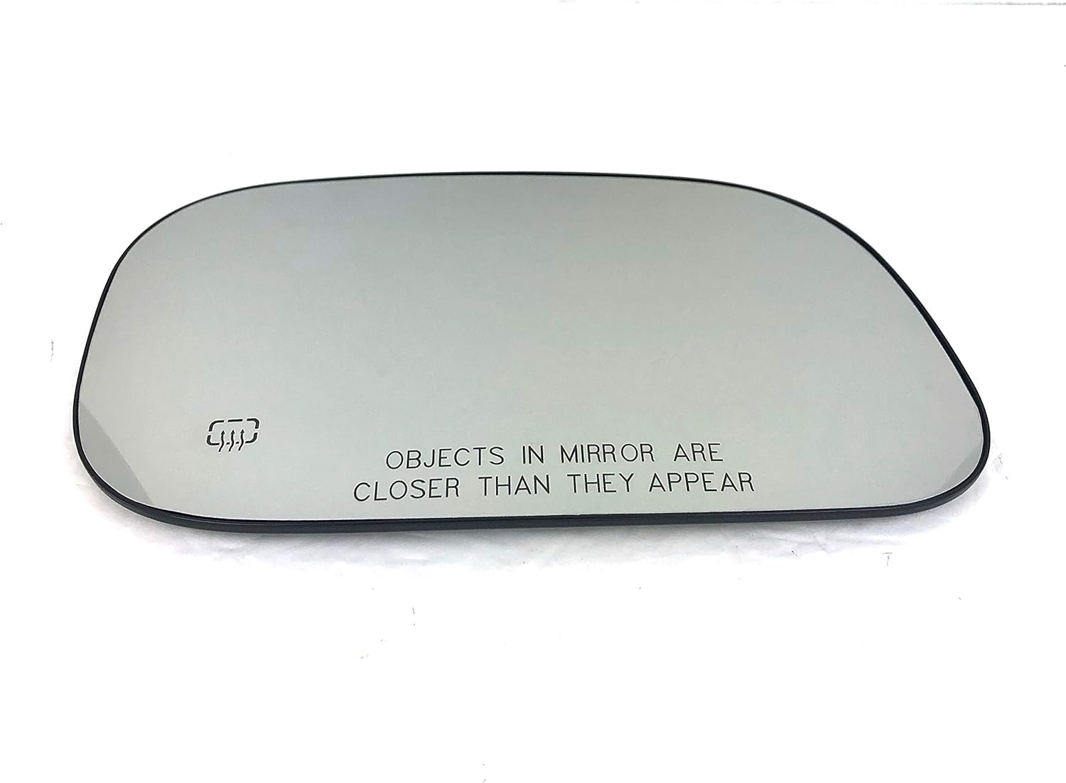 Spieg Driver Side Mirror Glass for 2005-2011 Dodge Dakota, 2004-2007 Durango Non-Heated with Backing Plate Left 513-609-3AA