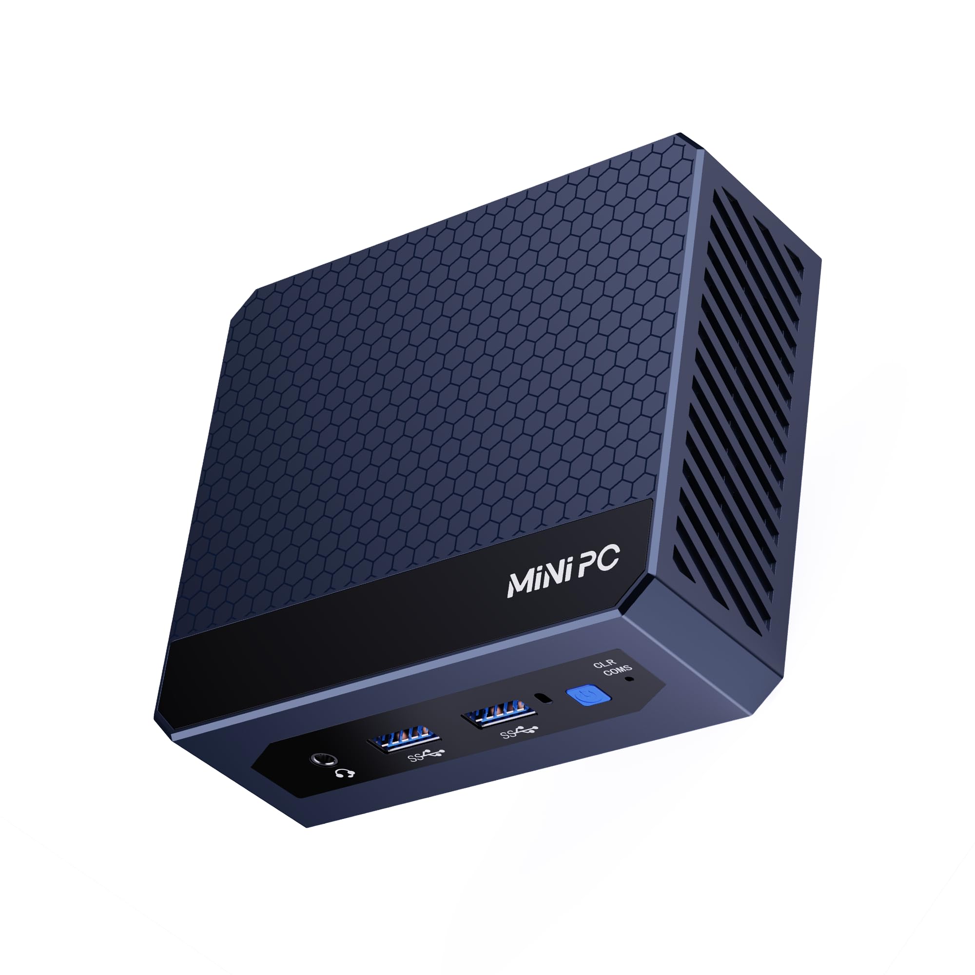Mini-PC Alder Lake N150 16GB DDR4 RAM 512GB M.2 SSD, Dual 4K HDMI, 4 USB 3.2 Mini Desktop-Computer, Mirco PC Unterstützung 4K Triple HDMI/Type-C