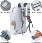 G4Free 24L Sac à dos de randonnée léger et packable Small Sport Travel Daypack imperméable pour les femmes Hommes