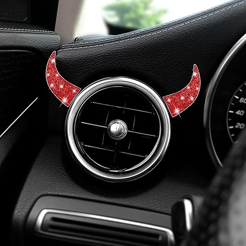 Miniatura 5 de WINKA Calcomanías brillantes de decoración con diamantes de imitación en 3D para automóvil, salpicadero, camión, motocicleta, automóvil, accesorios