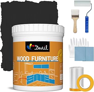 DWIL Acrylic Wood Paint for Furniture - Semi-Gloss Paint Suitable for Wo...