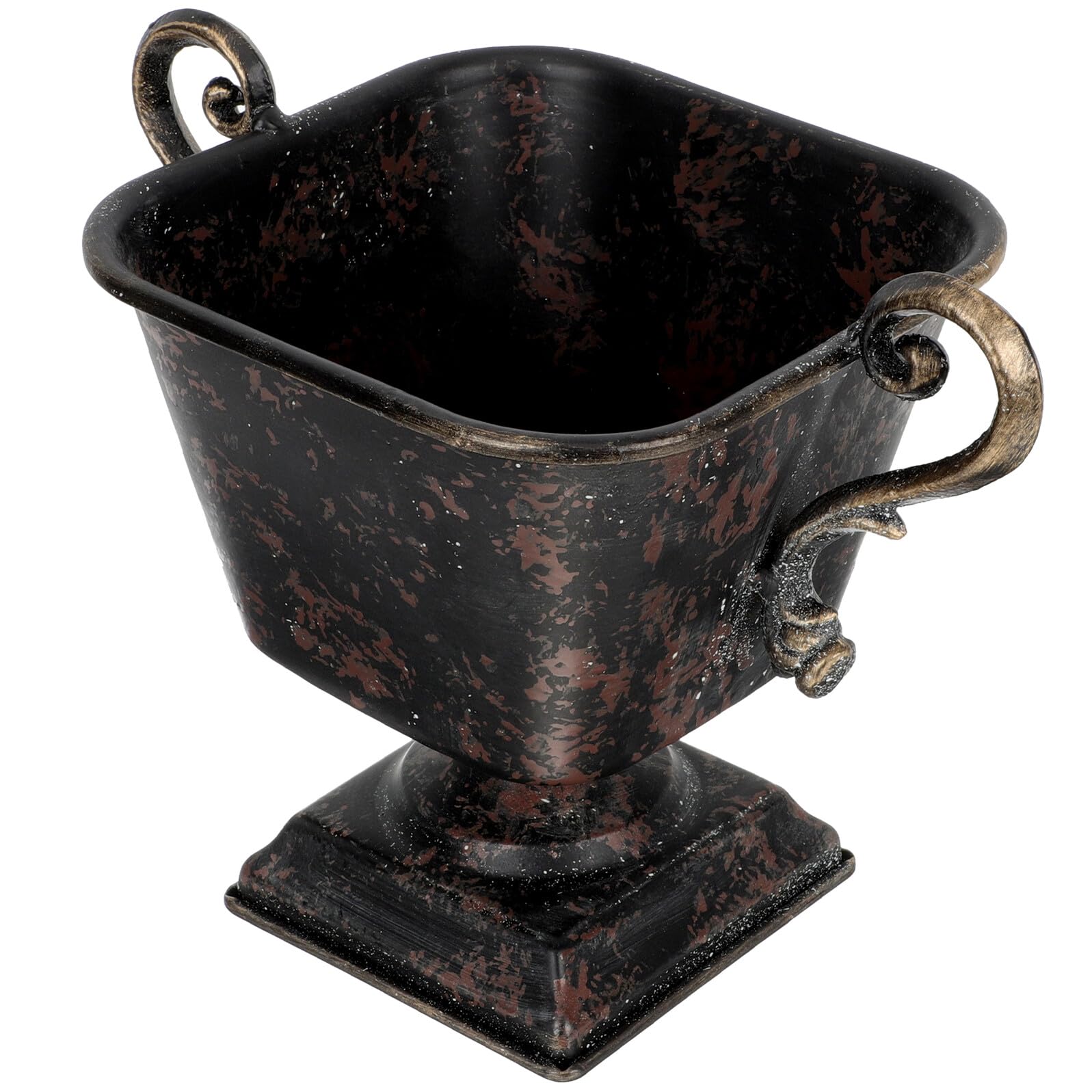 Jardinière créative style antique en fer pour décoration maison