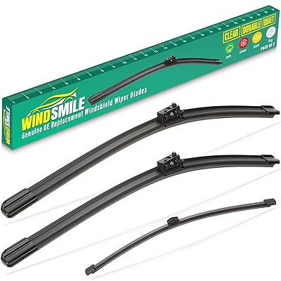 26" 22" 13" Windshield Wiper Blades Replacement for Mercedes-Benz GLE350 / GLE450 / GLE580 2020 2021 2022 2023 Premium All Weather Front Rear Wipers Set - OEM Quality (Pack of 3)