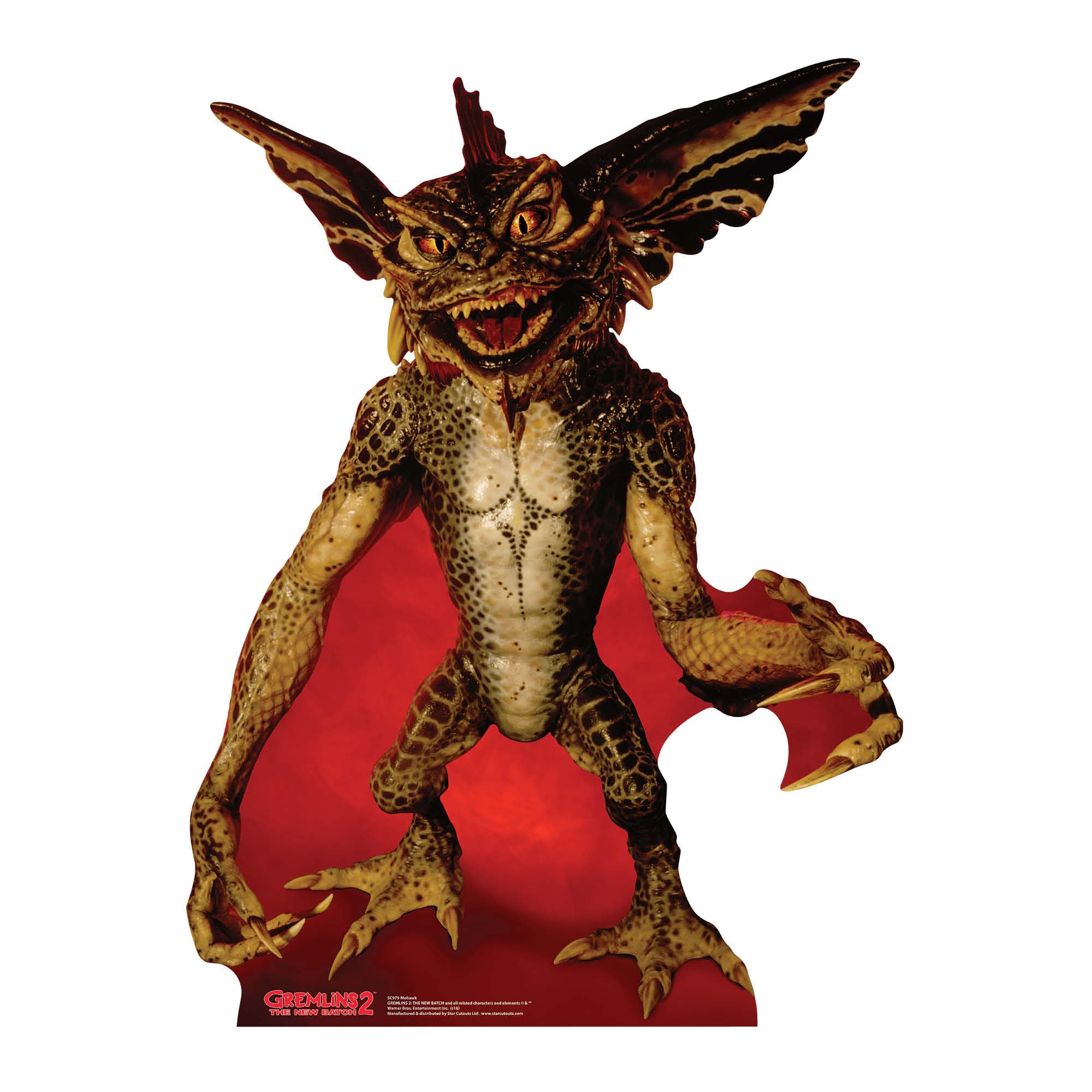 Star Cutouts Mohawk Razor Sharp Gremlin Life Size Cardboard Cut