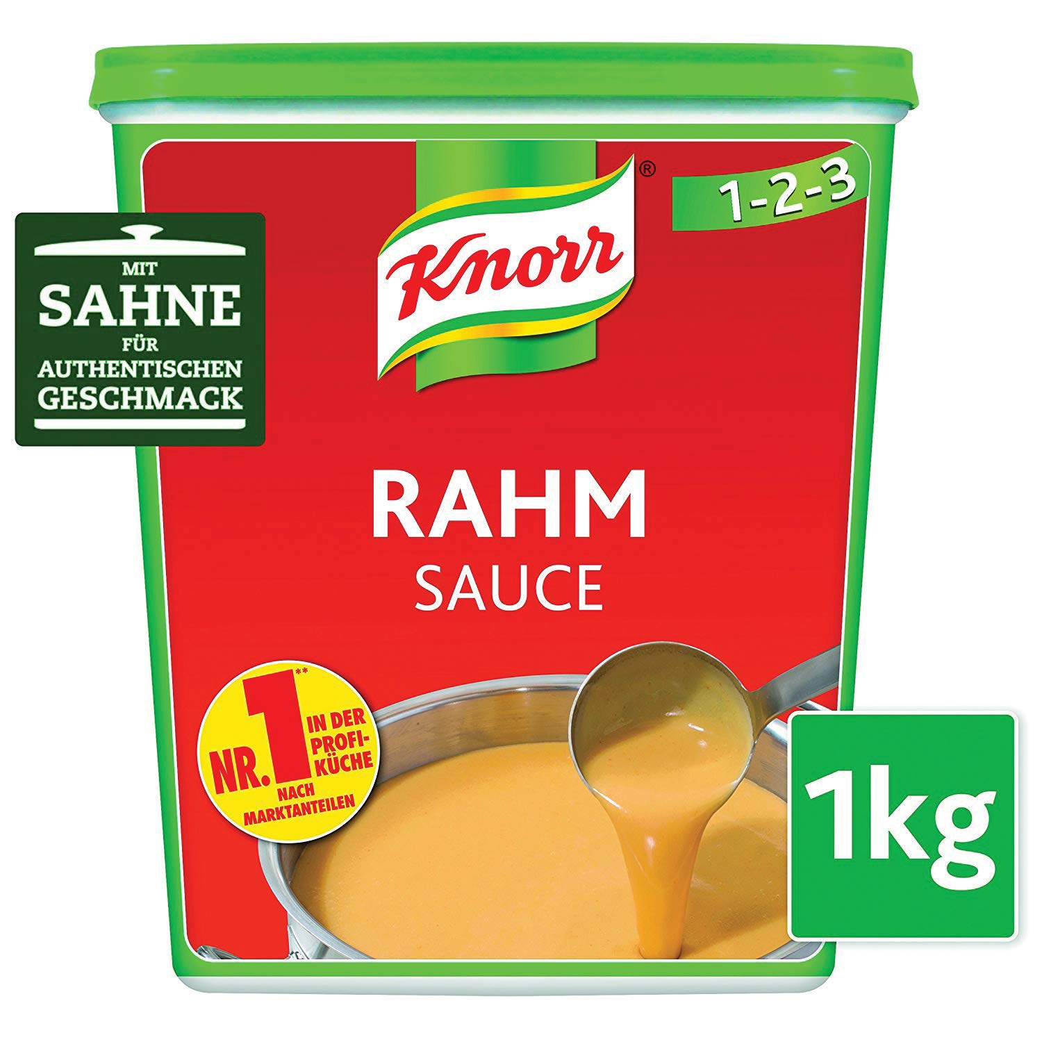 Knorr Rahmsauce (cremig, auch als Saucenbinder) 1er Pack (1 x 1 kg)