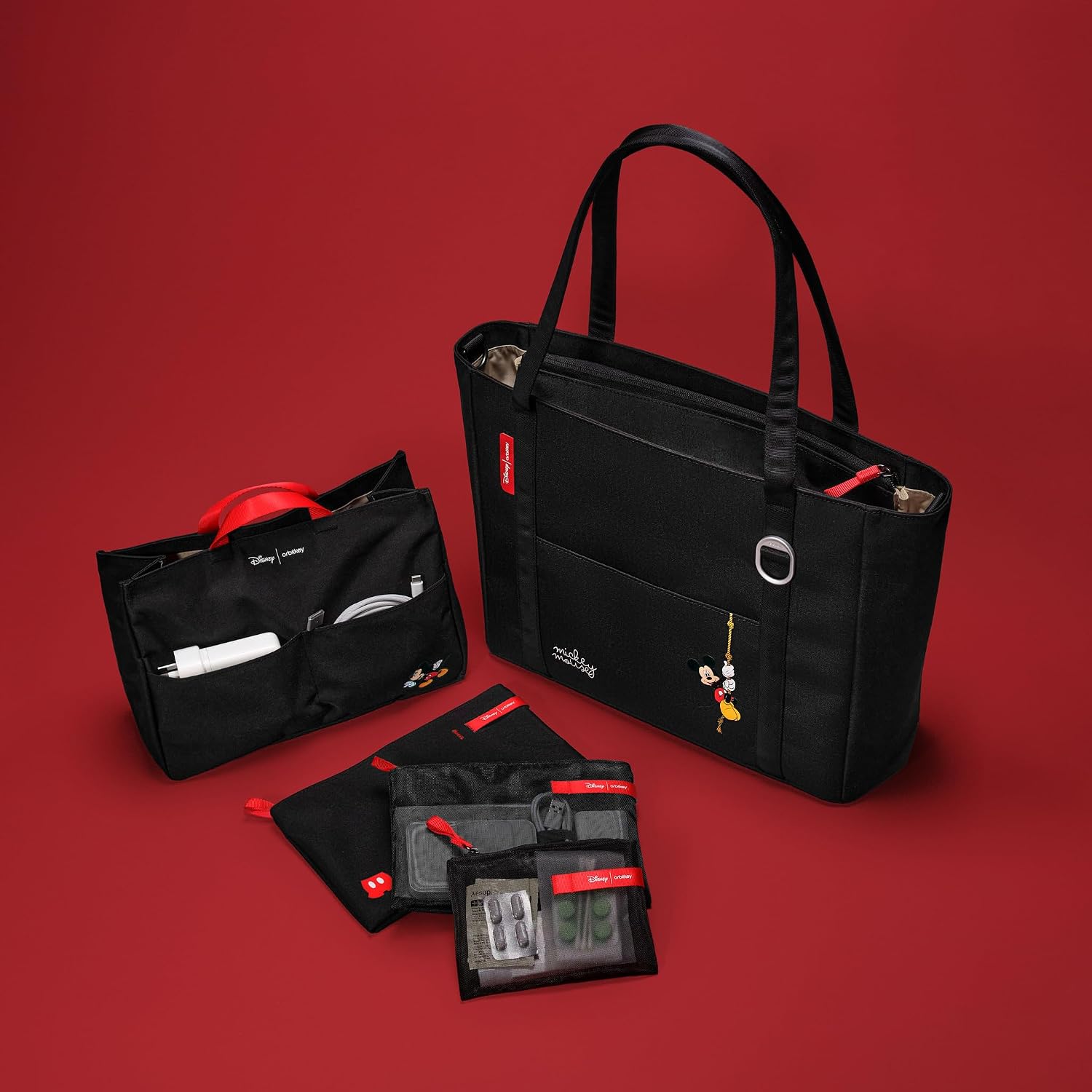 Orbitkey Disney Essentials Pouch Trio - Mickey Mouse™