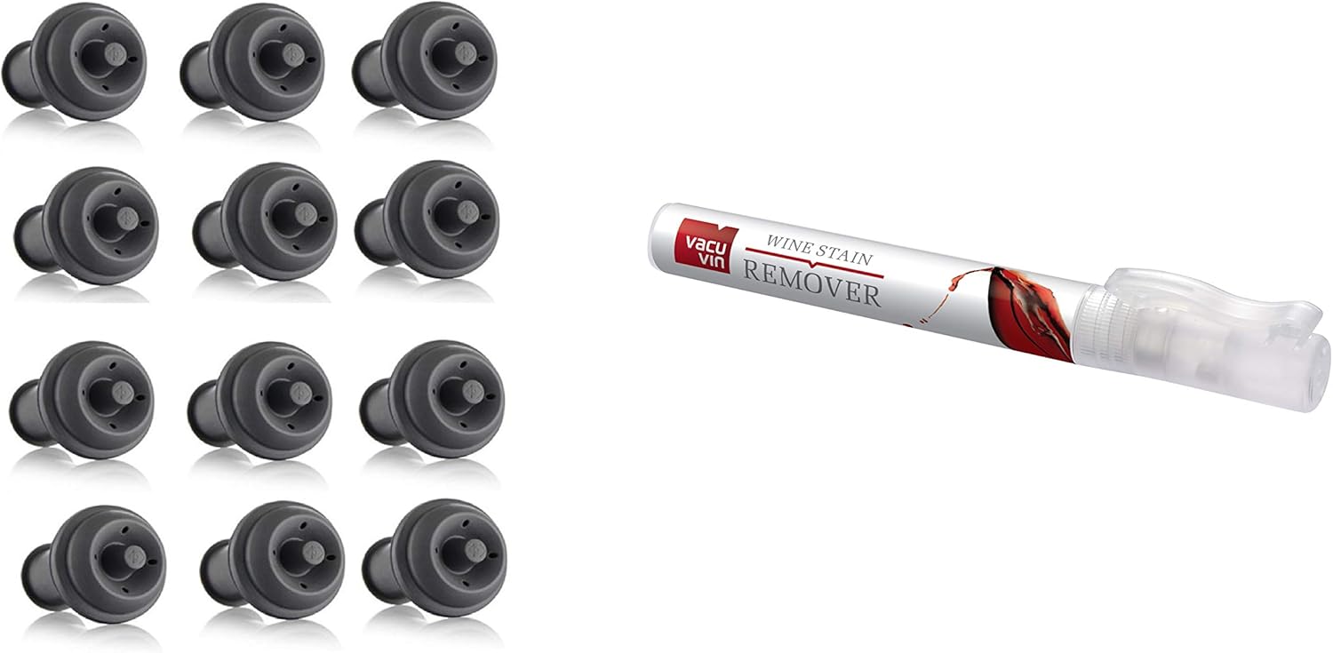 Blасk Frіdау - 60% оƒƒ Vacu Vin Wine Saver Extra Stoppers Bundle with Vacu Vin Stain Remover Pen Blасk Frіdау - 60% оƒƒ Vacu Vin Wine Saver Extra Stoppers Bundle with Vacu Vin Stain Remover Pen